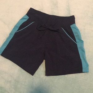 Navy and Teal Shorts